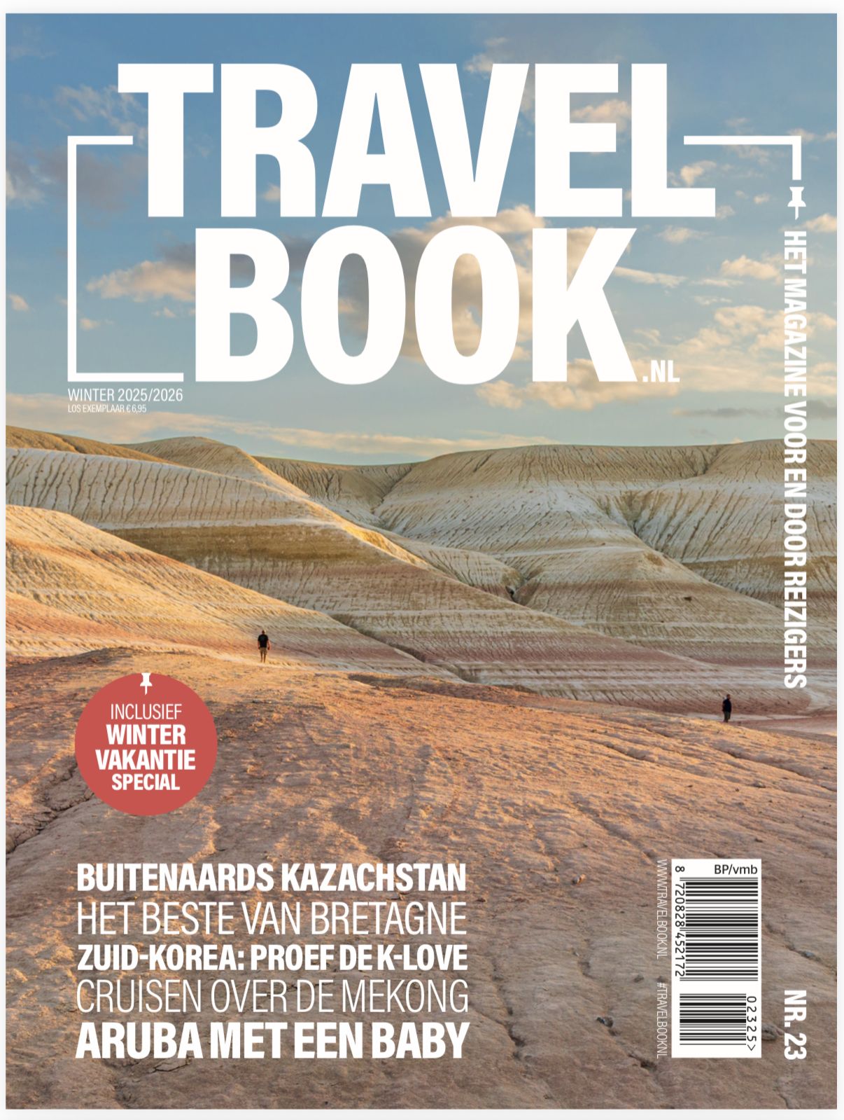 The cover of a Dutch magazine was adorned with landscapes of the Kyzylkup area